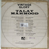 Talat Mahmood - Vintage Glory (Vinyl)